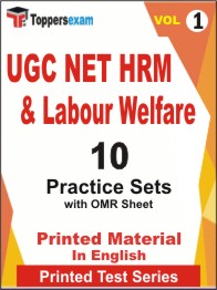 UGC NET HRM & Labour Welfare Book in English - Practice Set (VOL.1)