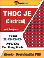 EBook of THDC JET Electrical Exam (Objective Questions /MCQ) PDF in English