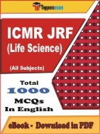 EBook of ICMR JRF (Life Science) Exam (Objective Questions /MCQ) PDF in English