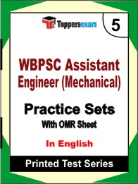 WBPSC Assistant Engineer (Mechanical)Book in English - Mock Test / Practice Set