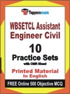 WBSETCL Assistant Engineer Civil Exam Practice Set Book in English