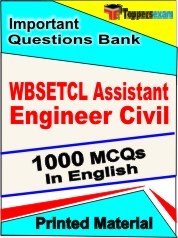 WBSETCL Assistant Engineer Civil Exam Objective MCQ Book in English