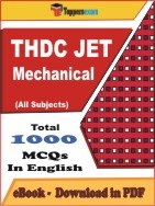 THDC JET Mechanical PDF Book In English