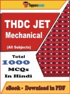 THDC JET Mechanical PDF Book In Hindi