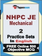 NHPC JE Mechanical Exam Practice Set Book in English