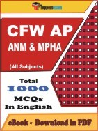CFW AP ANM & MPHA PDF Book In English