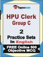 HPU Clerk Group C Exam Practice Set Book in English