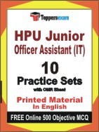HPU Junior Officer Assistant (IT) Exam Practice Set Book in English