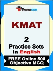 KMAT Exam Practice Set Book in English