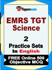 EMRS TGT Science Exam Practice Set Book in English