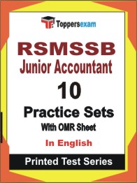 RSMSSB Junior Accountant Book in English - Practice Set