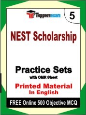 NEST Scholarship Test Book in English - Mock Test / Practice Set
