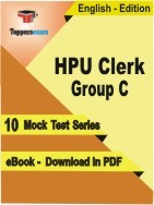 HPU Clerk Group C PDF Book In English