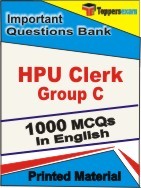 HPU Clerk Group C Exam Objective MCQ Book in English