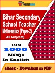 Bihar Secondary School Teacher Mathematics (Paper-2) PDF Book In English