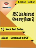 JSSC Lab Assistant Chemistry Paper 2 PDF Book In English