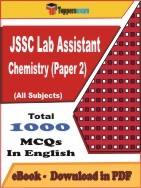 JSSC Lab Assistant Chemistry Paper 2 PDF Book In English