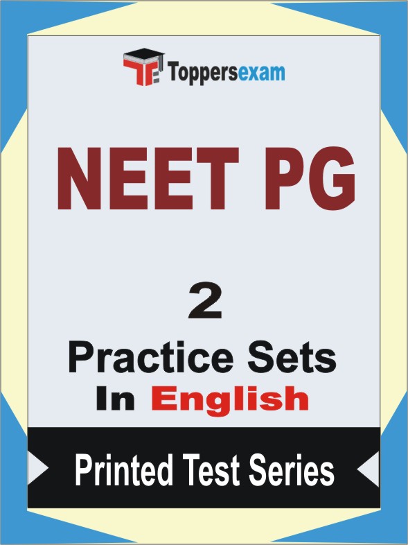 NEET PG Book in English - Question Paper / Practice Set