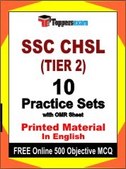 SSC CHSL TIER 2 Exam Practice Set Book in English