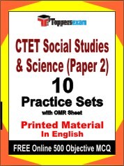 CTET Social Studies & Science Paper 2 Exam Practice Set Book in English