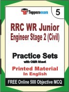 RRC WR Junior Engineer Stage 2 (Civil) Exam Practice Set Book in English