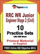 RRC WR Junior Engineer Stage 2 (Civil) Exam Practice Set Book in English