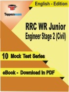 RRC WR Junior Engineer Stage 2 (Civil) PDF Book In English