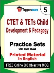 CTET & TETs Child Development & Pedagogy Exam Practice Set Book in English