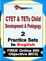 CTET & TETs Child Development & Pedagogy Exam Practice Set Book in English