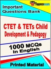 CTET & TETs Child Development & Pedagogy Exam Objective MCQ Book in English