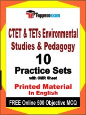 CTET & TETs Environmental Studies & Pedagogy Exam Practice Set Book in English