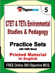CTET & TETs Environmental Studies & Pedagogy Exam Practice Set Book in English
