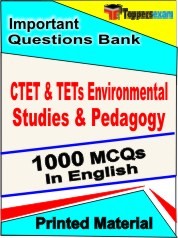 CTET & TETs Environmental Studies & Pedagogy Exam Objective MCQ Book in English