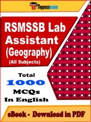 RSMSSB Lab Assistant (Geography) PDF Book In English