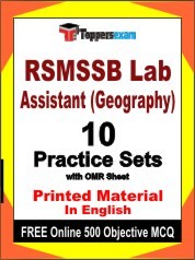 RSMSSB Lab Assistant (Geography) Exam Practice Set Book in English