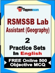 RSMSSB Lab Assistant (Geography) Exam Practice Set Book in English