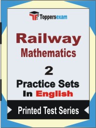 Railway Mathematics Book in English - Question Paper / Practice Set