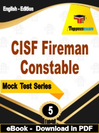 CISF Constable Tradesman Exam Book in English - Question Paper / Practice Set