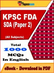 KPSC FDA SDA Paper 2 PDF Book In English