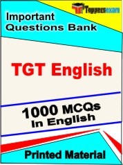TGT English Test Book in English - Objective MCQ