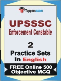 UPSSSC Enforcement Constable Exam Practice Set Book in English