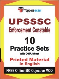 UPSSSC Enforcement Constable Exam Practice Set Book in English