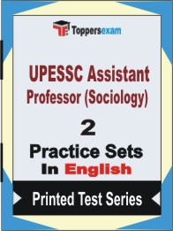 UPESSC Assistant Professor (Sociology) Book in English - Question Paper / Practice Set