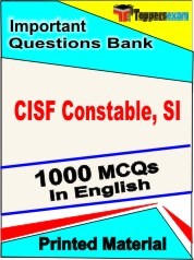 CISF Constable, SI Exam Objective MCQ Book in English