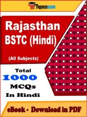 Rajasthan BSTC (Hindi) PDF Book In Hindi
