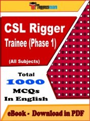 CSL Rigger Trainee Phase 1 PDF Book In English