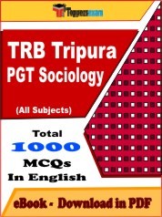 TRB Tripura PGT Sociology PDF Book In English