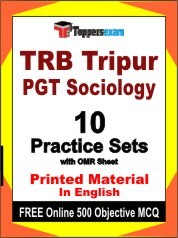 TRB Tripura PGT Sociology Exam Practice Set Book in English