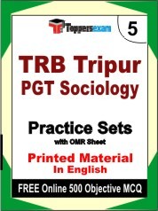 TRB Tripura PGT Sociology Exam Practice Set Book in English