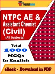 NTPC AE & Assistant Chemist (Civil) PDF Book In English